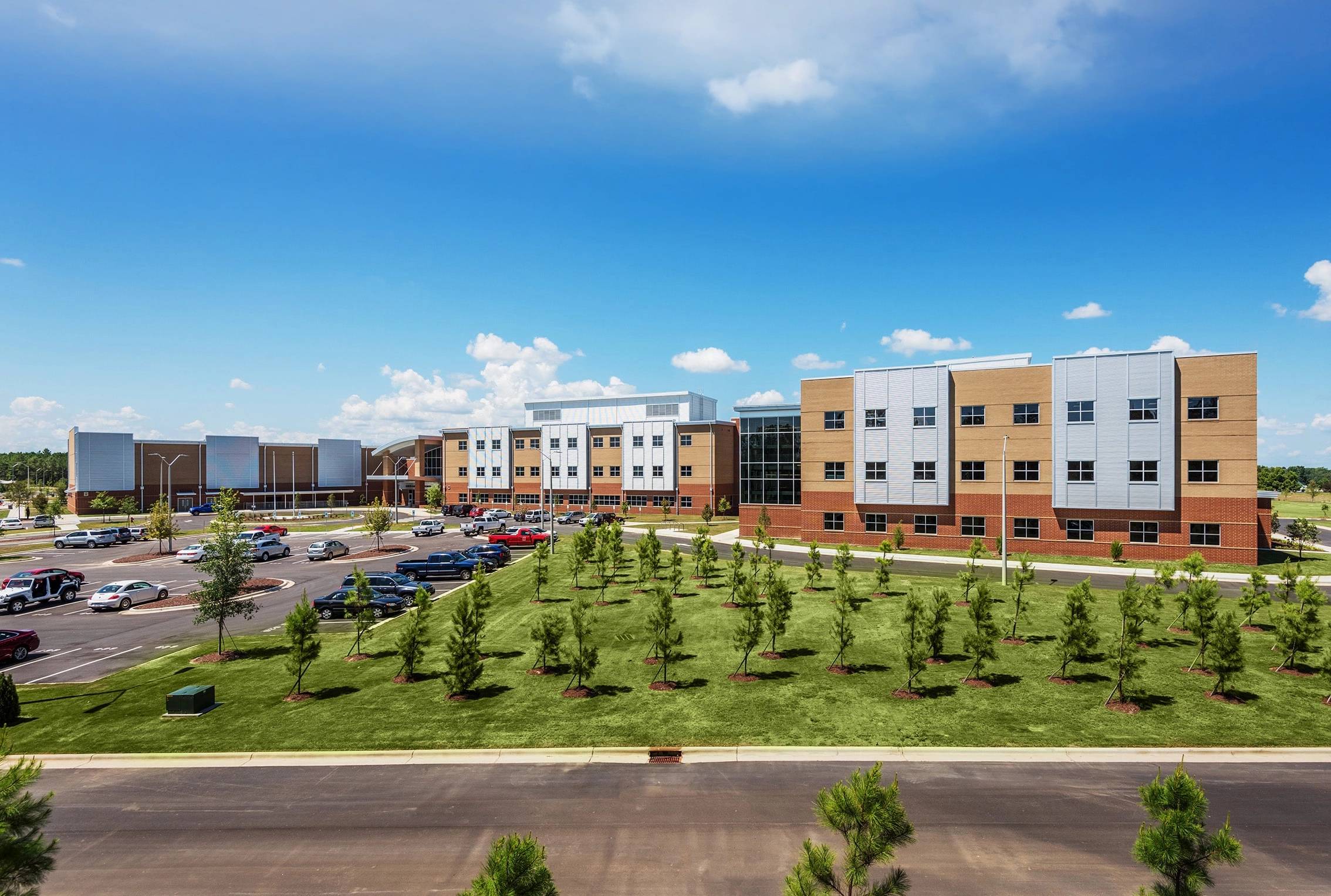 1302WCPSSSouthGarnerHSSchoolFrontOverall2